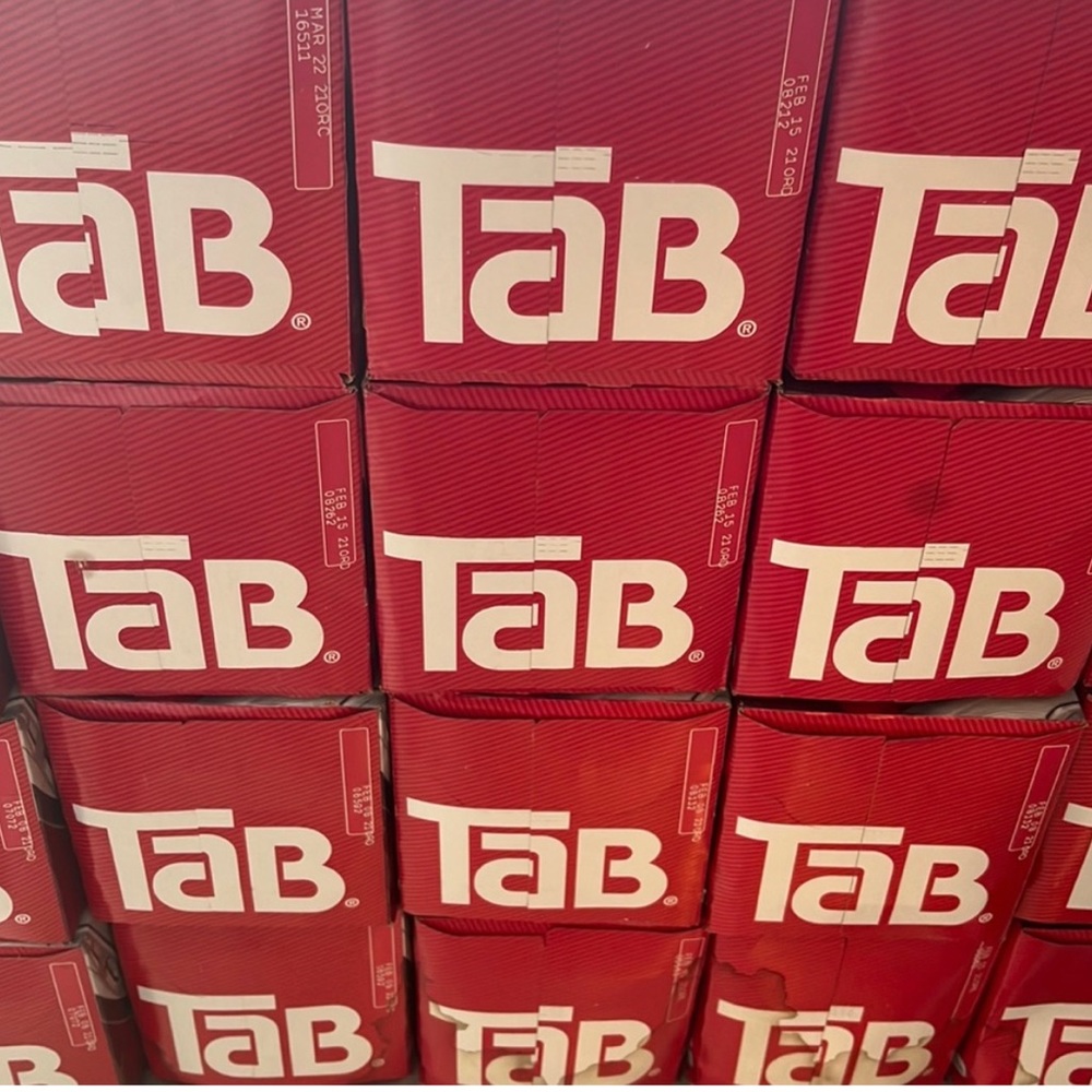Very rare TAB soft drink , discontinued in December of 22